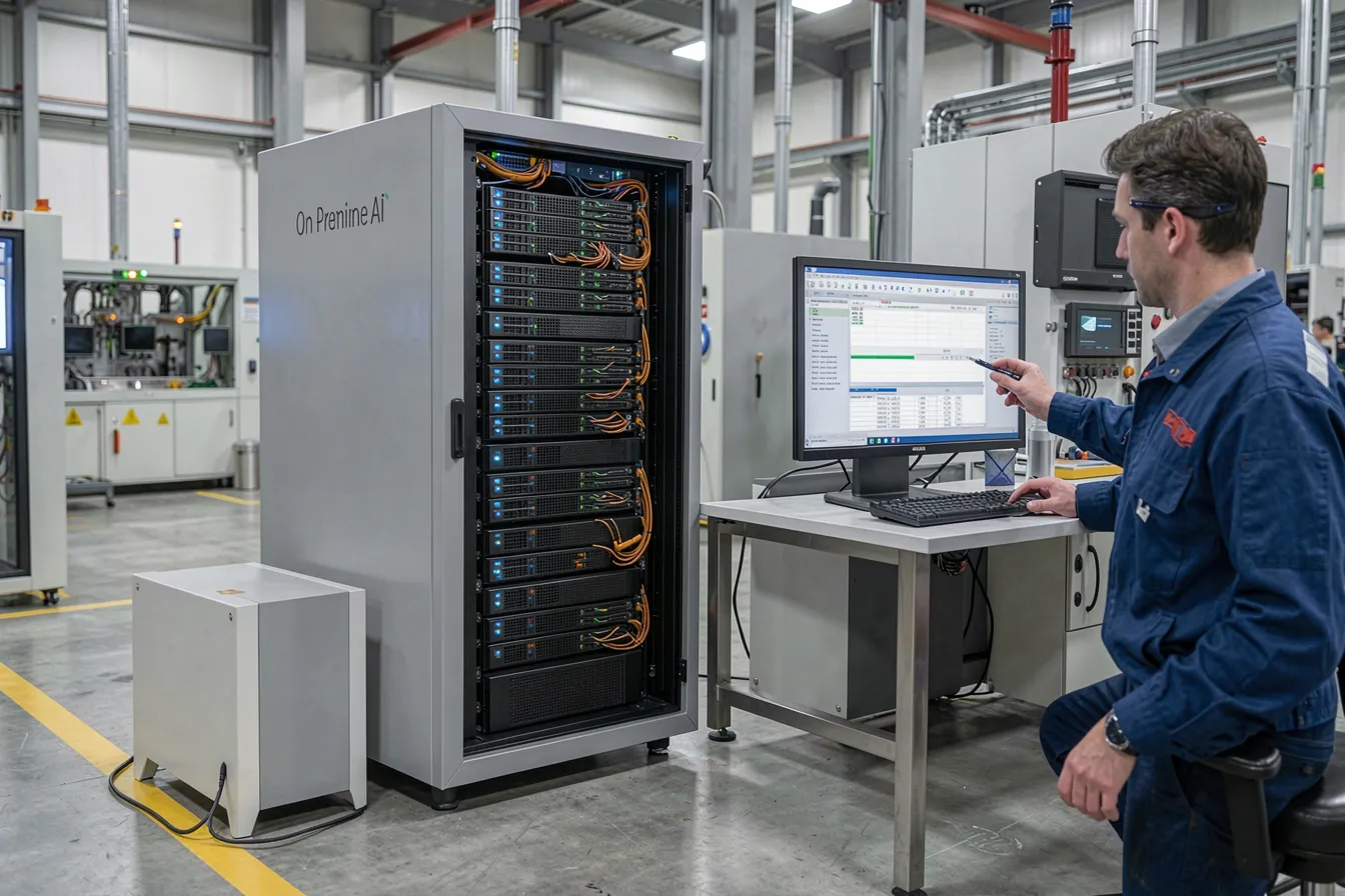 Lokaler Edge-Rechner verarbeitet Prüfbilder direkt im Werk