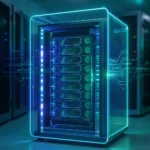 Geschütztes Rechenzentrum mit abgeschirmten GPU-Servern für Confidential Computing