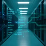 Konzept strukturierter KI-Ausgaben: geordnete JSON-Daten aus Sprachmodellen in Unternehmenssystemen