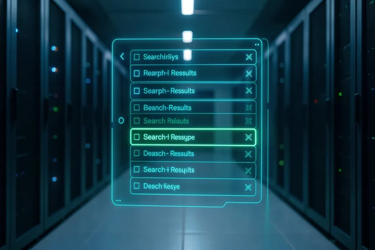 Sortierte Suchergebnisse in einem modernen Rechenzentrum – Reranking im RAG-System